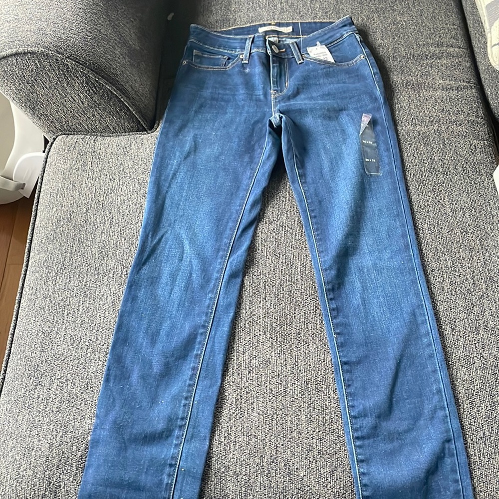 COPY - Dark blue Levi jeans 712 - size 26x32